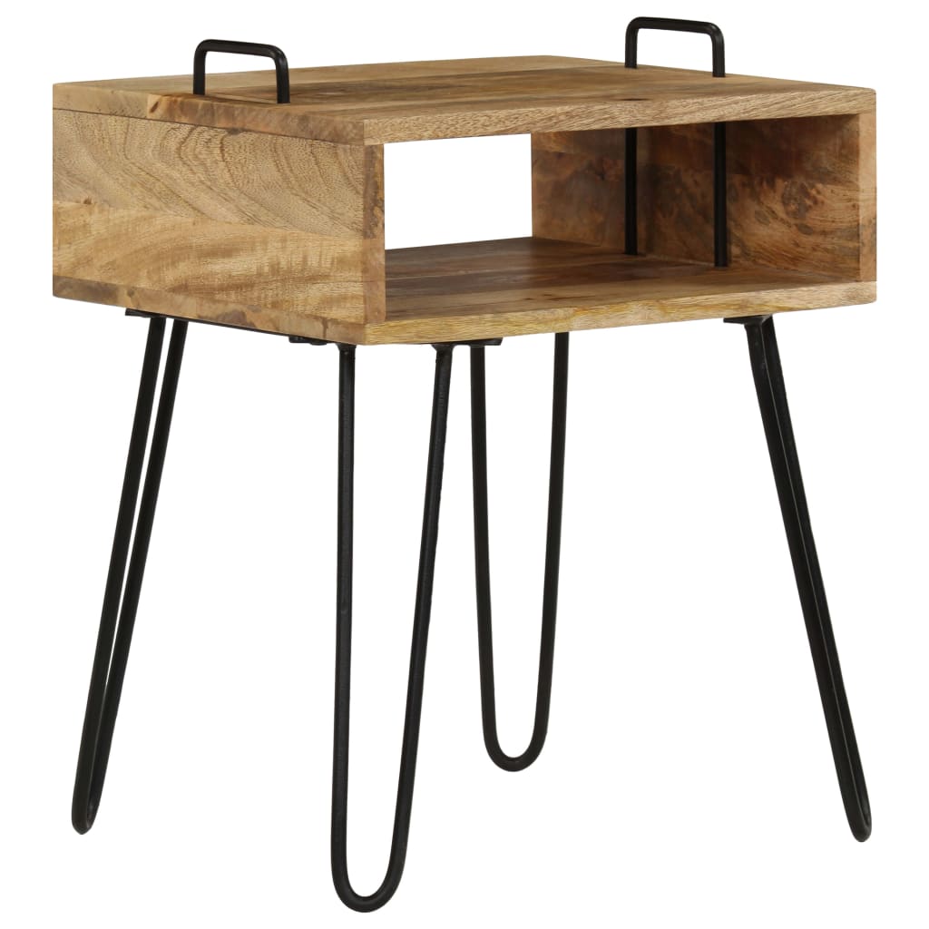 Nattbord Sengbord Tre heltre mangotre 40x34x47 cm