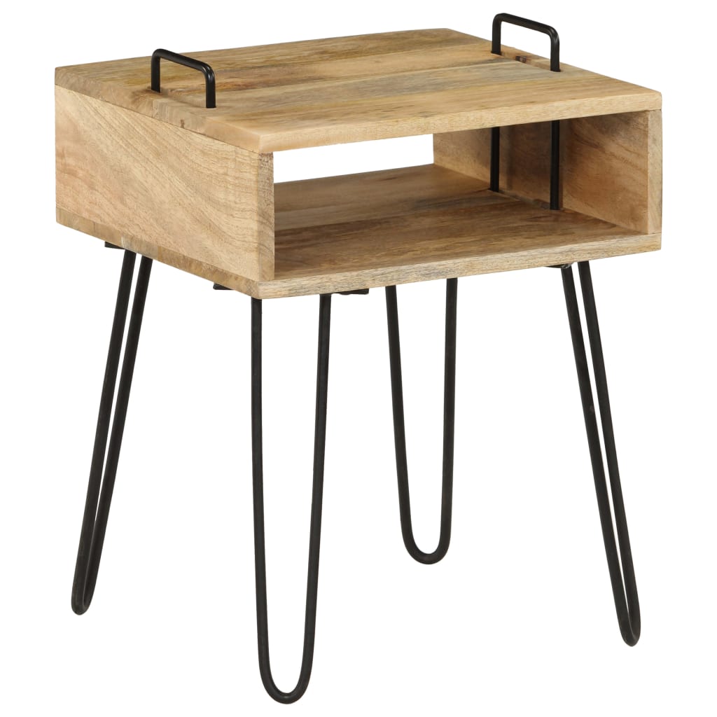 Nattbord Sengbord Tre heltre mangotre 40x34x47 cm