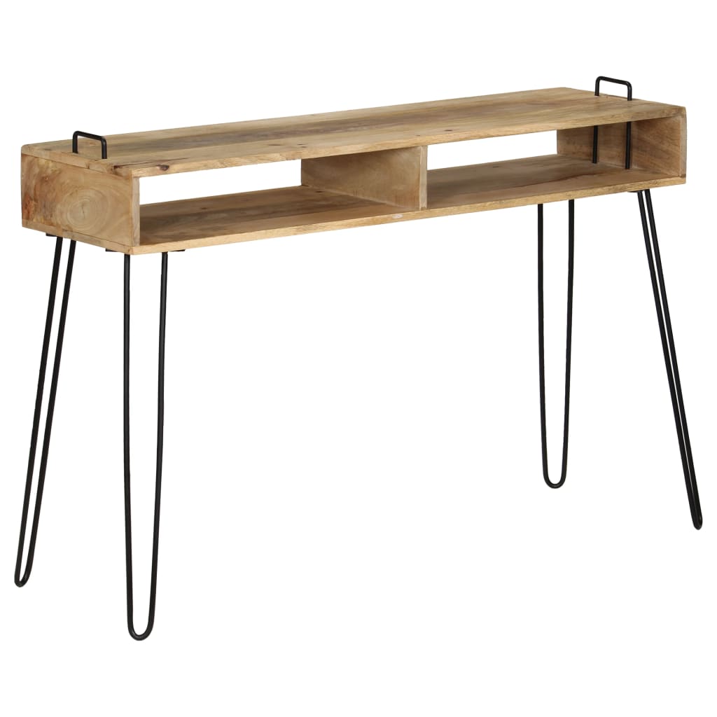 Avlastningsbord Konsollbord Tre heltre mango 115x35x76 cm