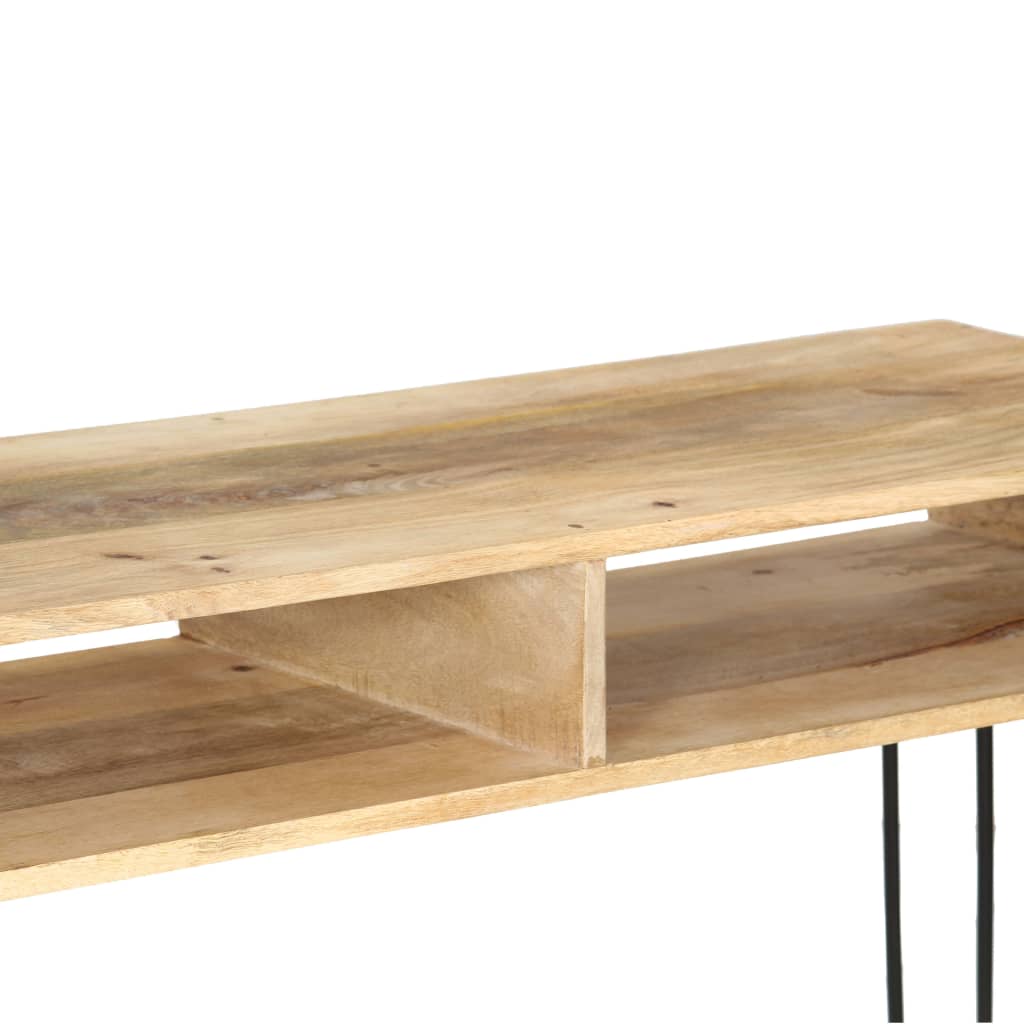 Avlastningsbord Konsollbord Tre heltre mango 115x35x76 cm