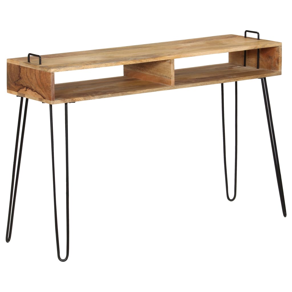 Avlastningsbord Konsollbord Tre heltre mango 115x35x76 cm