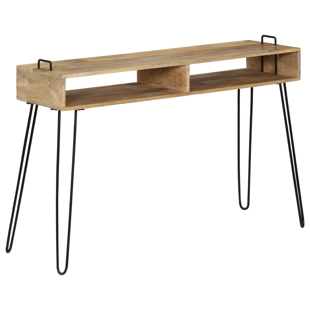 Avlastningsbord Konsollbord Tre heltre mango 115x35x76 cm