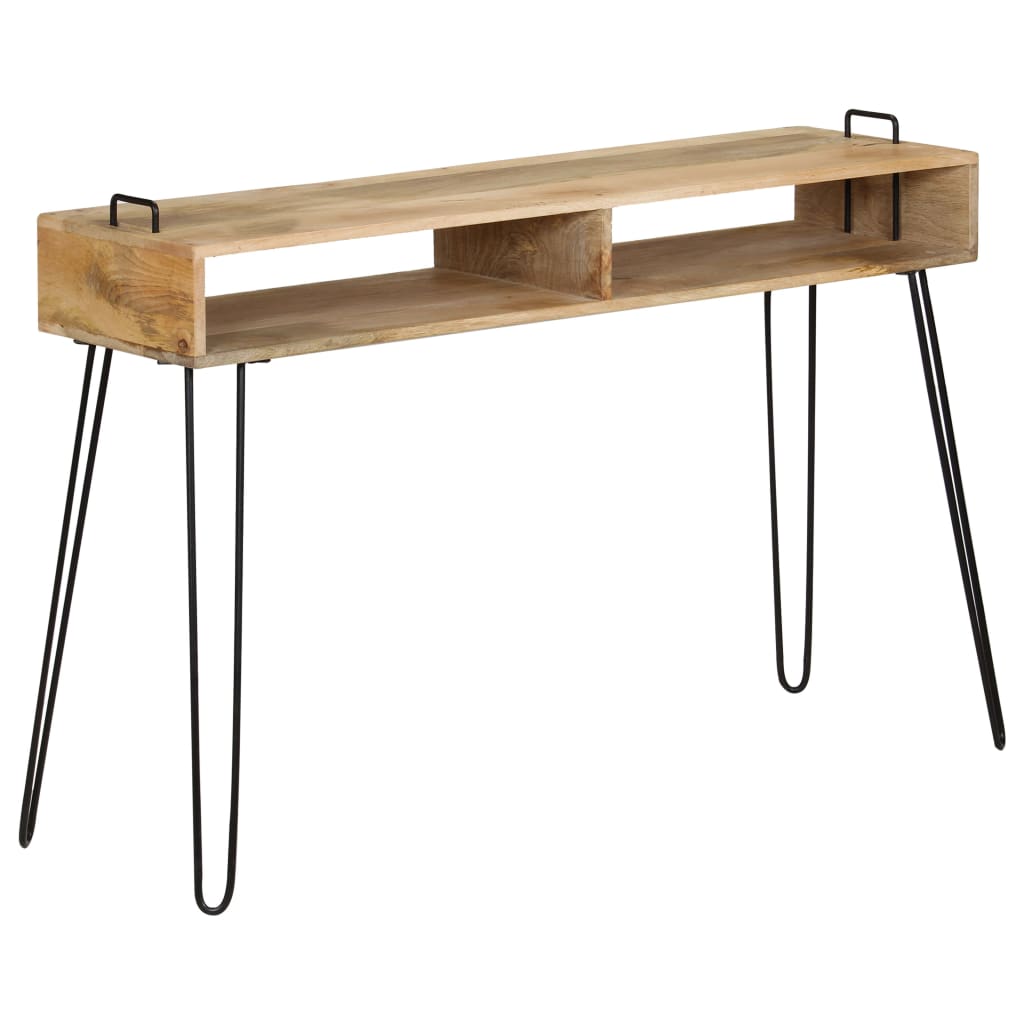 Avlastningsbord Konsollbord Tre heltre mango 115x35x76 cm