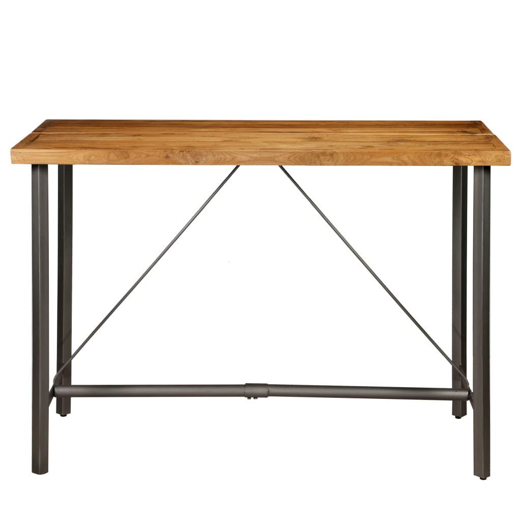 Barbord gjenvunnet heltre teak 150x70x106 cm
