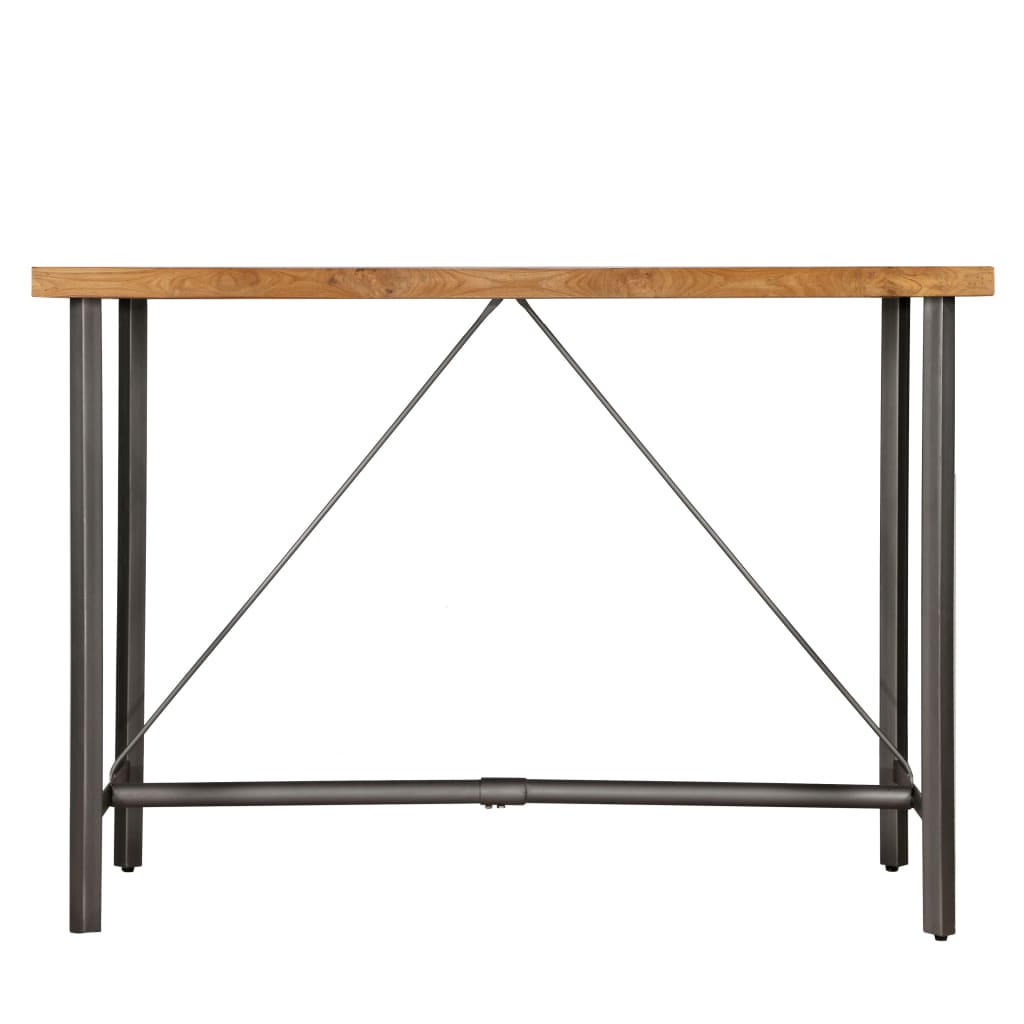 Barbord gjenvunnet heltre teak 150x70x106 cm