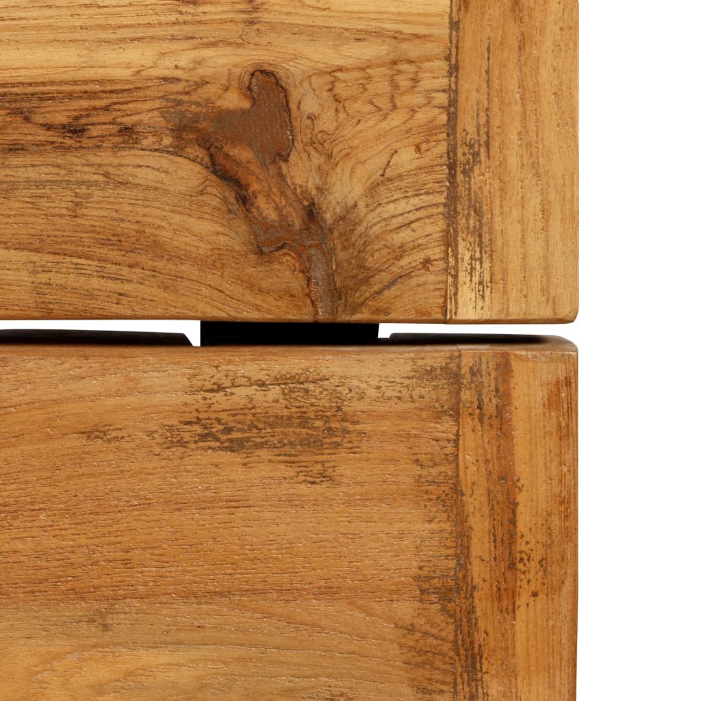 Barbord gjenvunnet heltre teak 150x70x106 cm