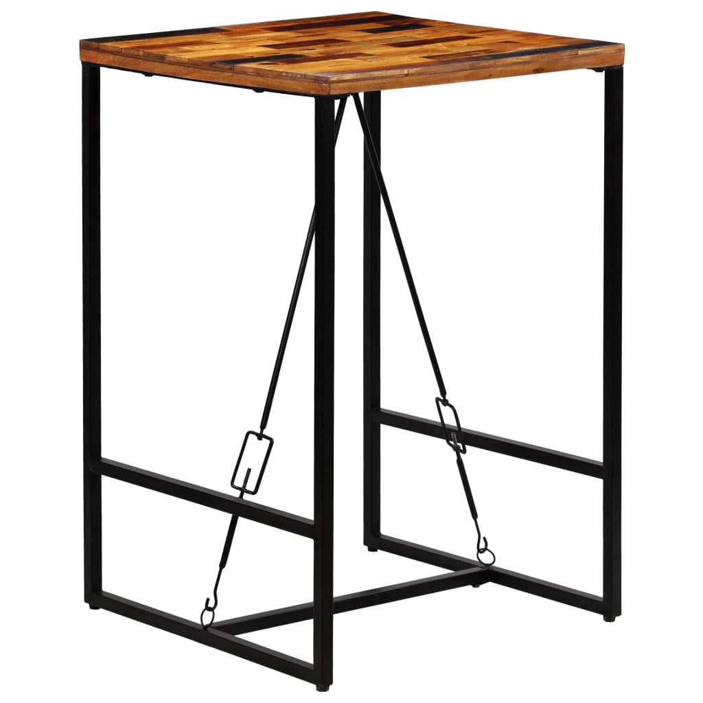 Barbord gjenvunnet heltre 70x70x106 cm