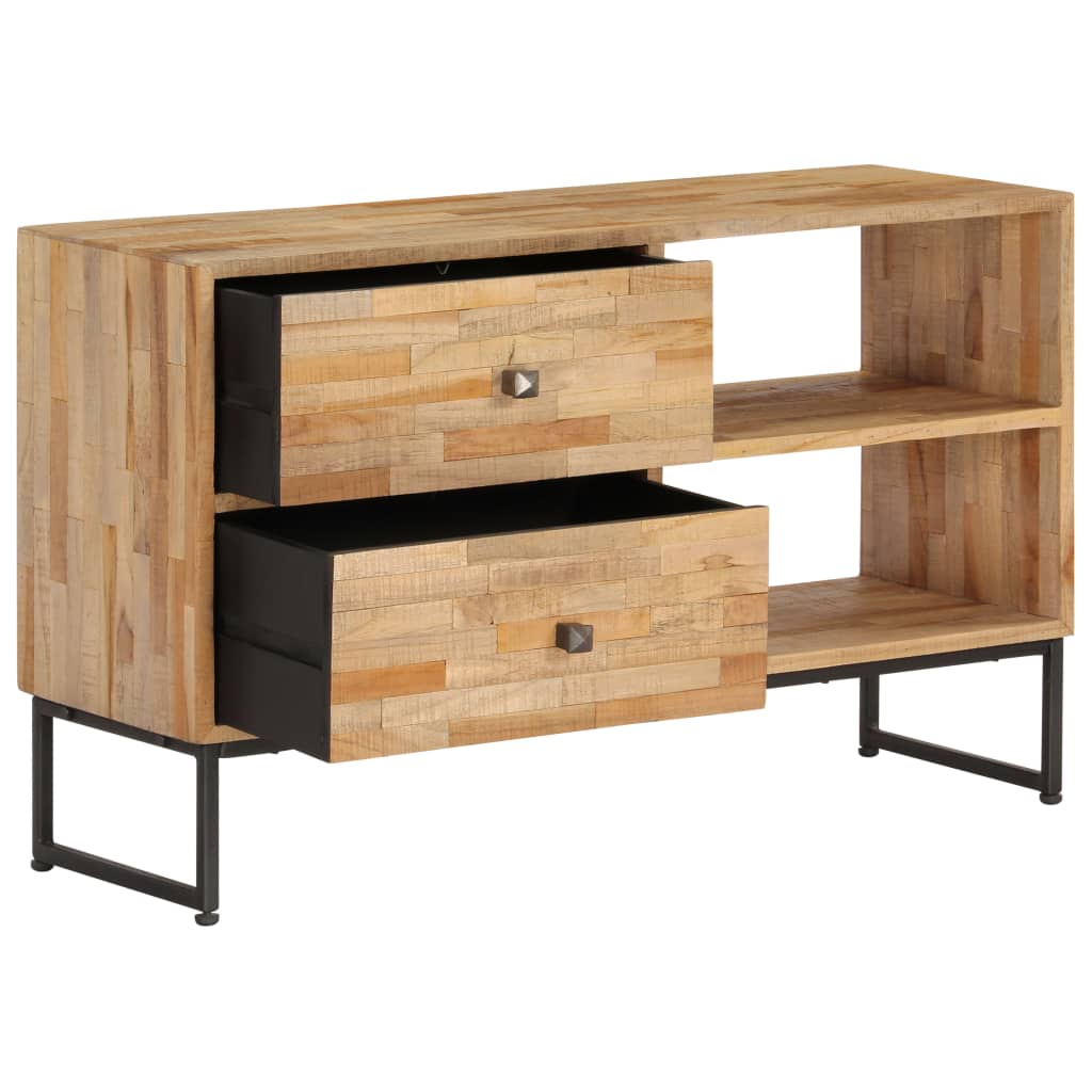 TV-Møbel Tre TV-benk gjenvunnet Tre 90x30x55 cm