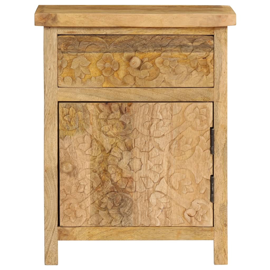 Nattbord Sengbord Tre heltre mangotre 40x30x50 cm