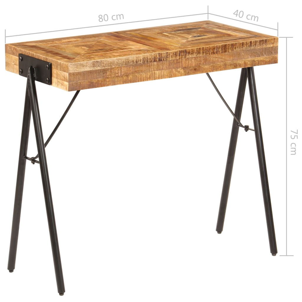 Avlastningsbord Konsollbord Tre heltre mango 80x40x75 cm