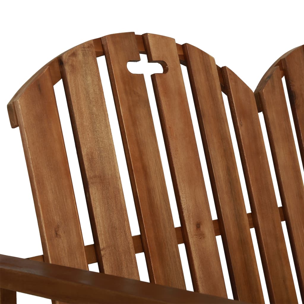 Hagebenk Tre 110 cm heltre akasie