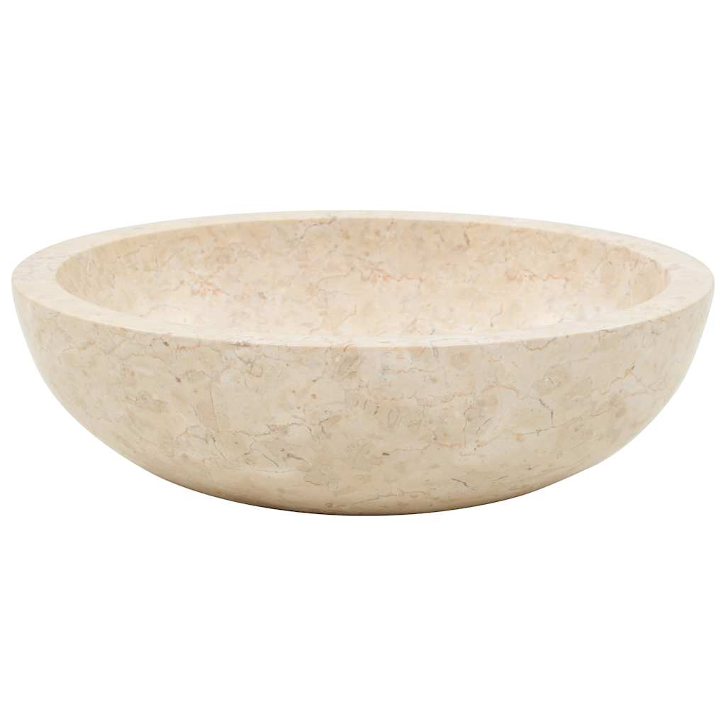 Baderomsvask 40x12 cm marmor krem