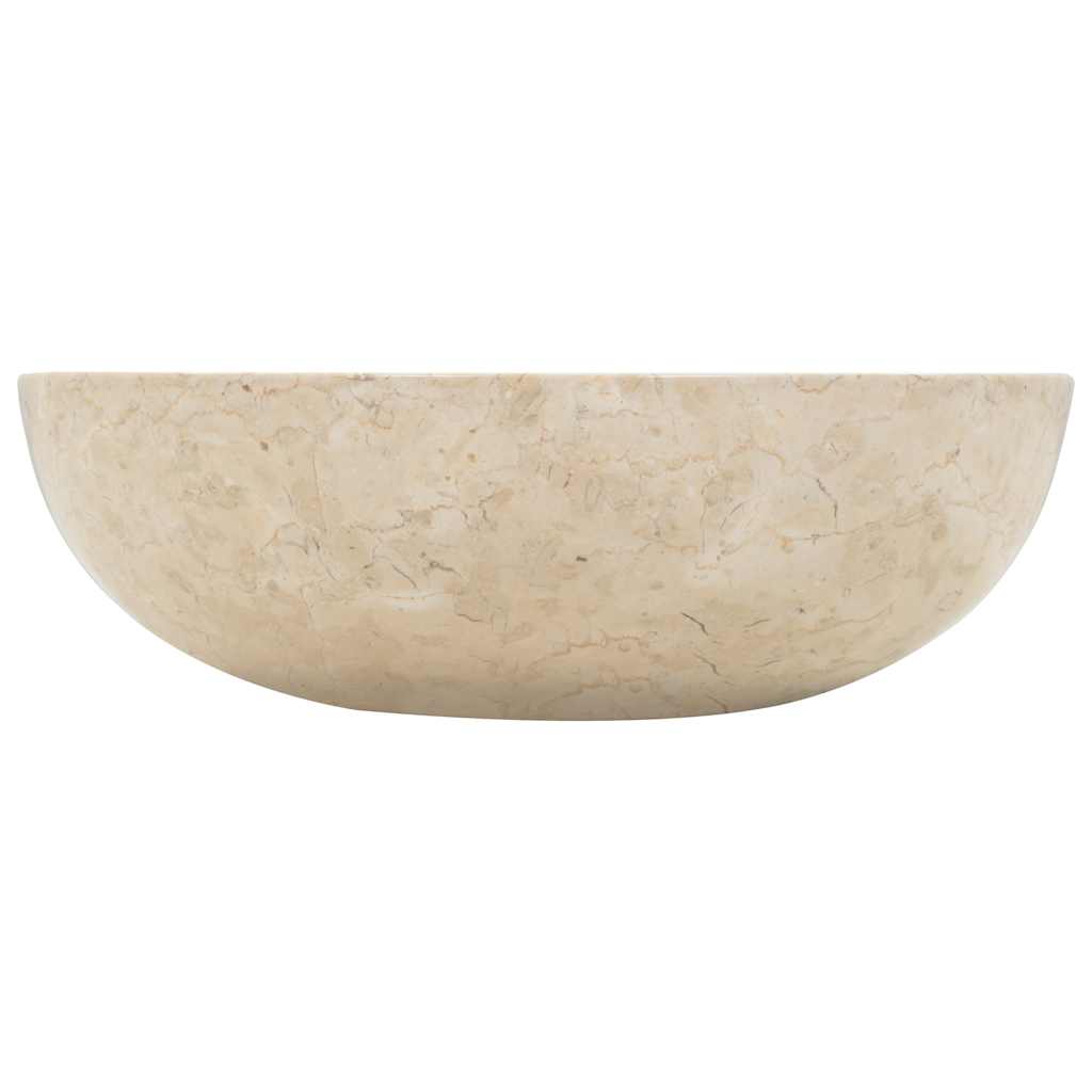 Baderomsvask 40x12 cm marmor krem