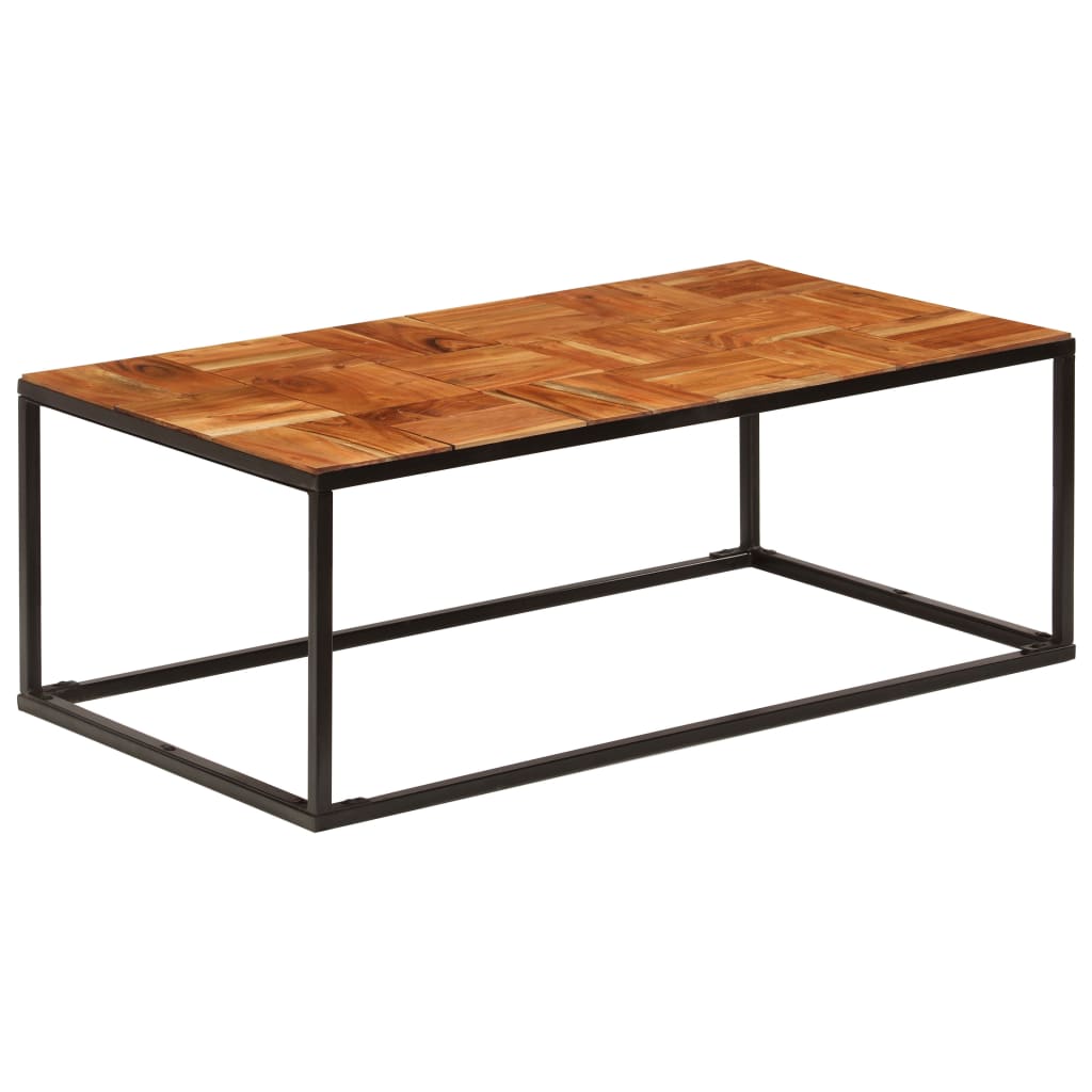 Salongbord Sofabord Tre heltre akasie 110x60x40 cm