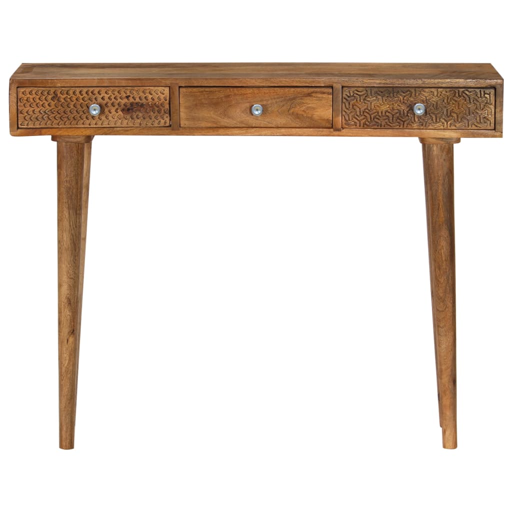 Avlastningsbord konsollbord Tre heltre mango 102x30x79 cm