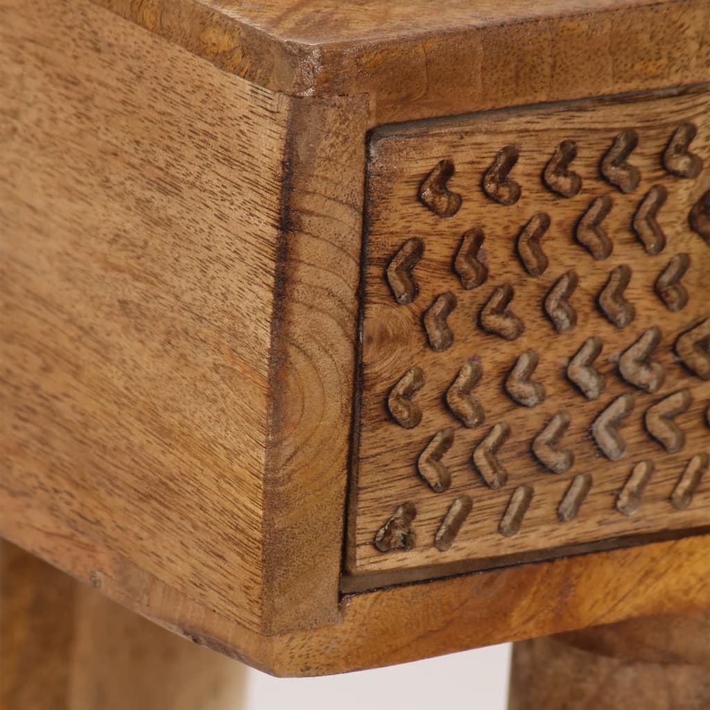 Avlastningsbord Konsollbord Tre heltre mango 102x30x79 cm