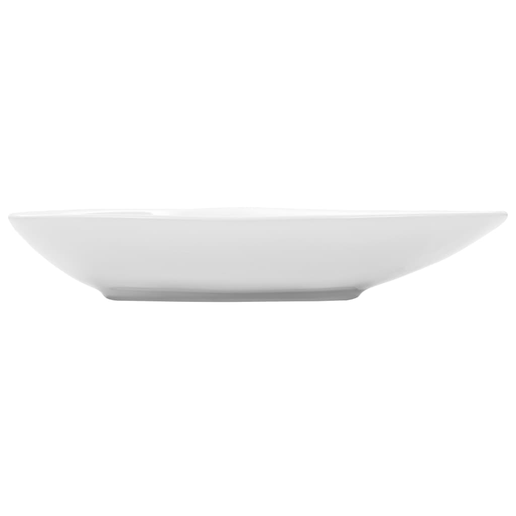 Baderomservant keramisk triangulær Hvit 645x455x115 mm