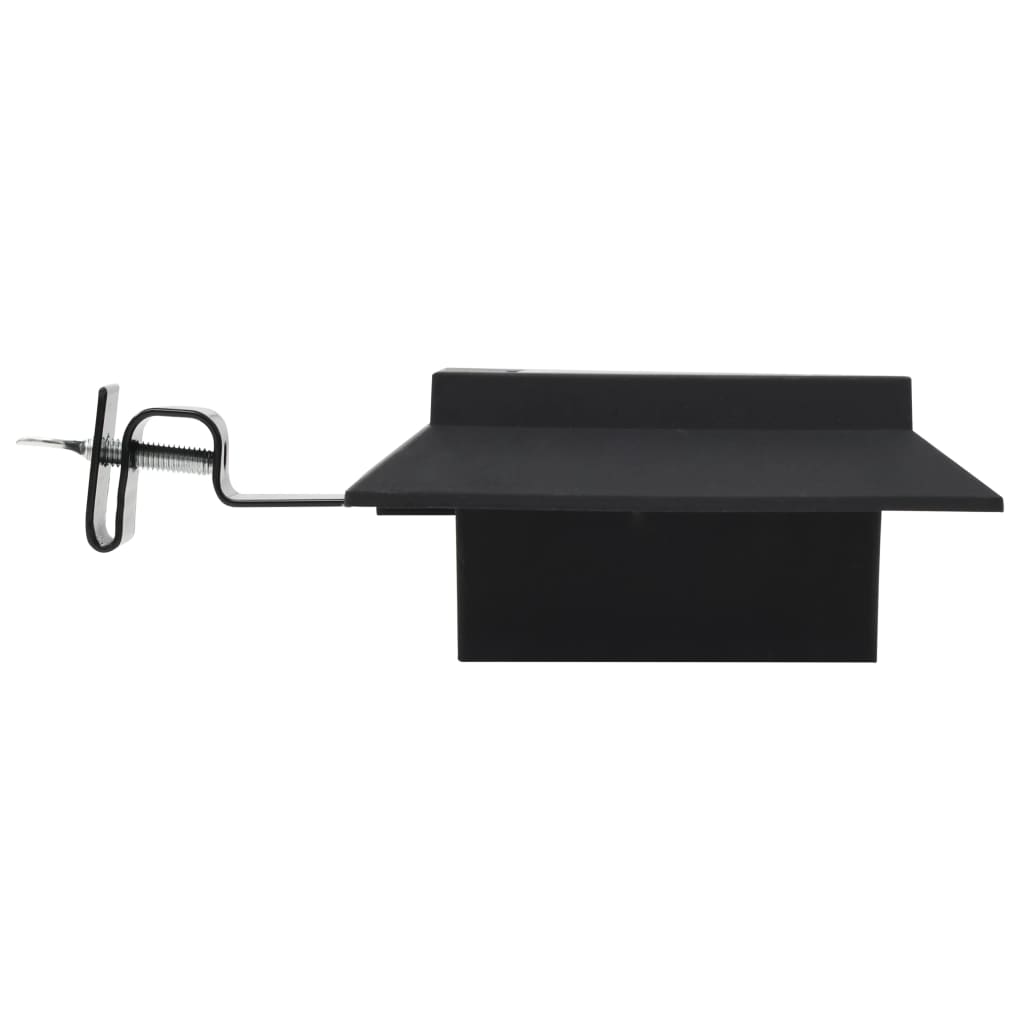 Hagebelysning Div. Utendørs sollampe 6 stk LED firkantet 12 cm svart