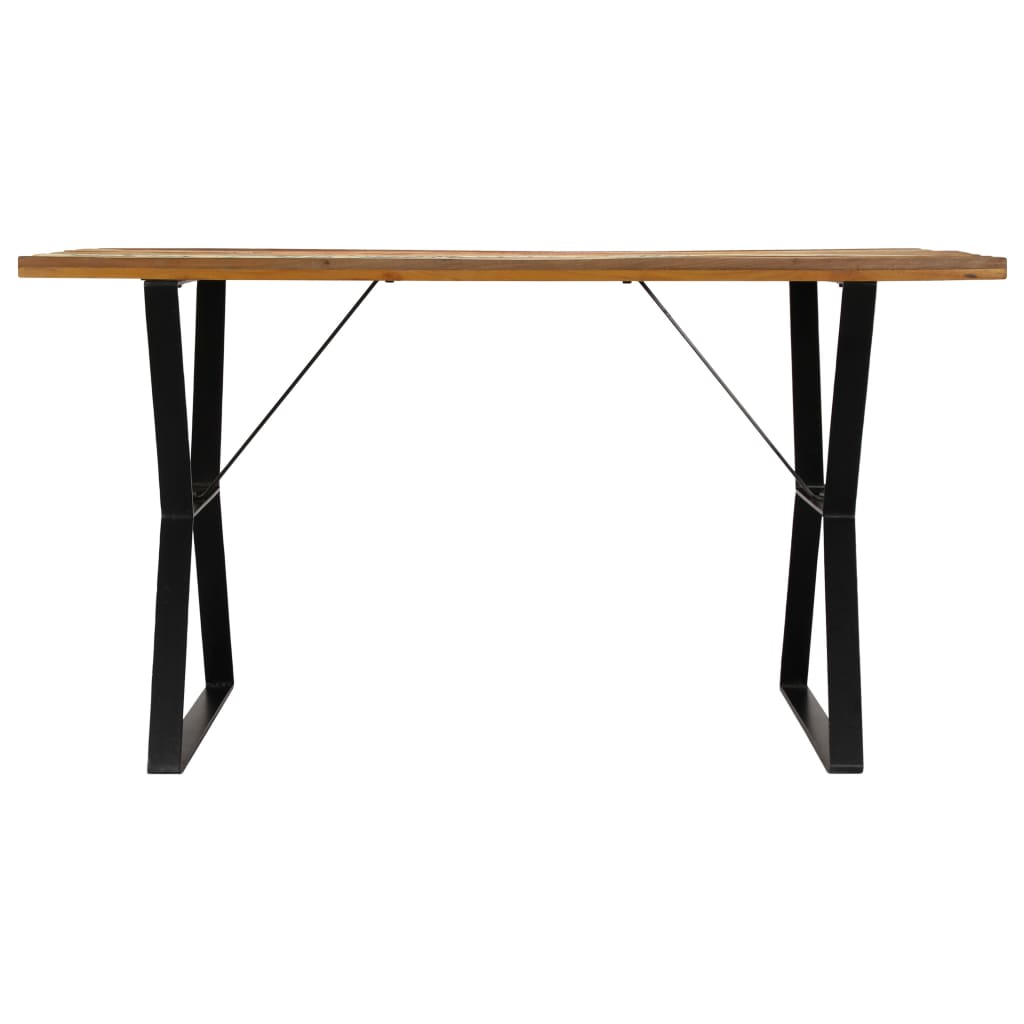Spisebord Kjøkkenbord Tre 140x80x76 cm gjenvunnet heltre