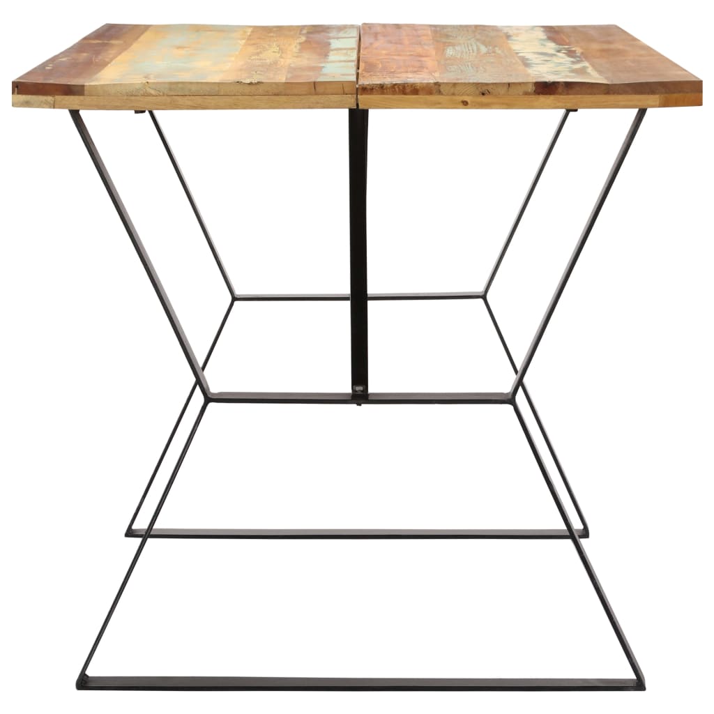 Spisebord Kjøkkenbord Tre 140x80x76 cm gjenvunnet heltre