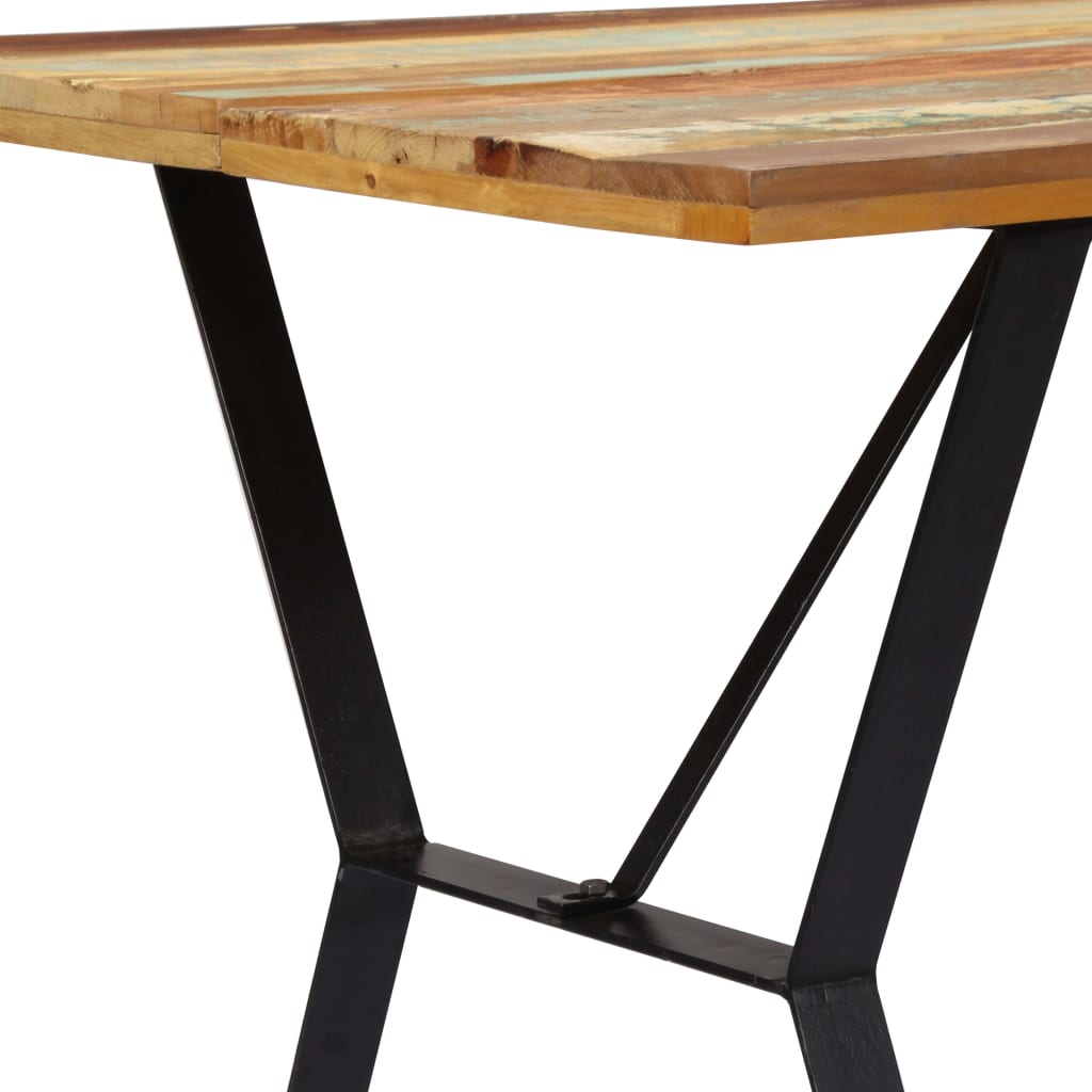 Spisebord Kjøkkenbord Tre 140x80x76 cm gjenvunnet heltre