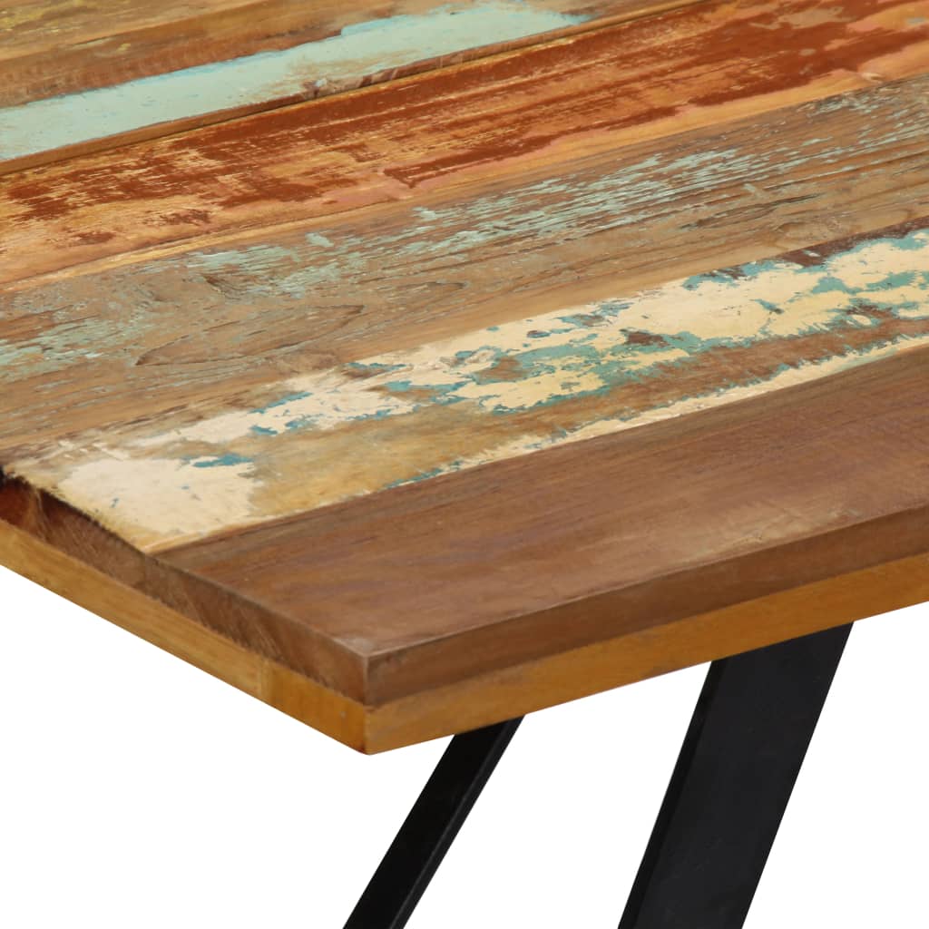 Spisebord Kjøkkenbord Tre 140x80x76 cm gjenvunnet heltre