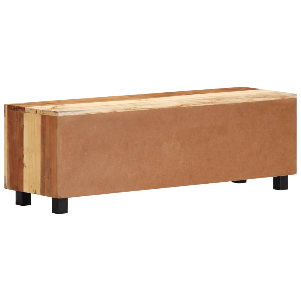 TV-Møbel Tre TV-benk gjenvunnet heltre 100x30x33 cm