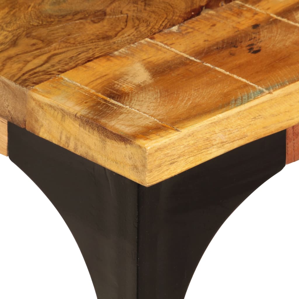 Salongbord Sofabord Tre Gjenvunnet Heltre 100x60x35 cm