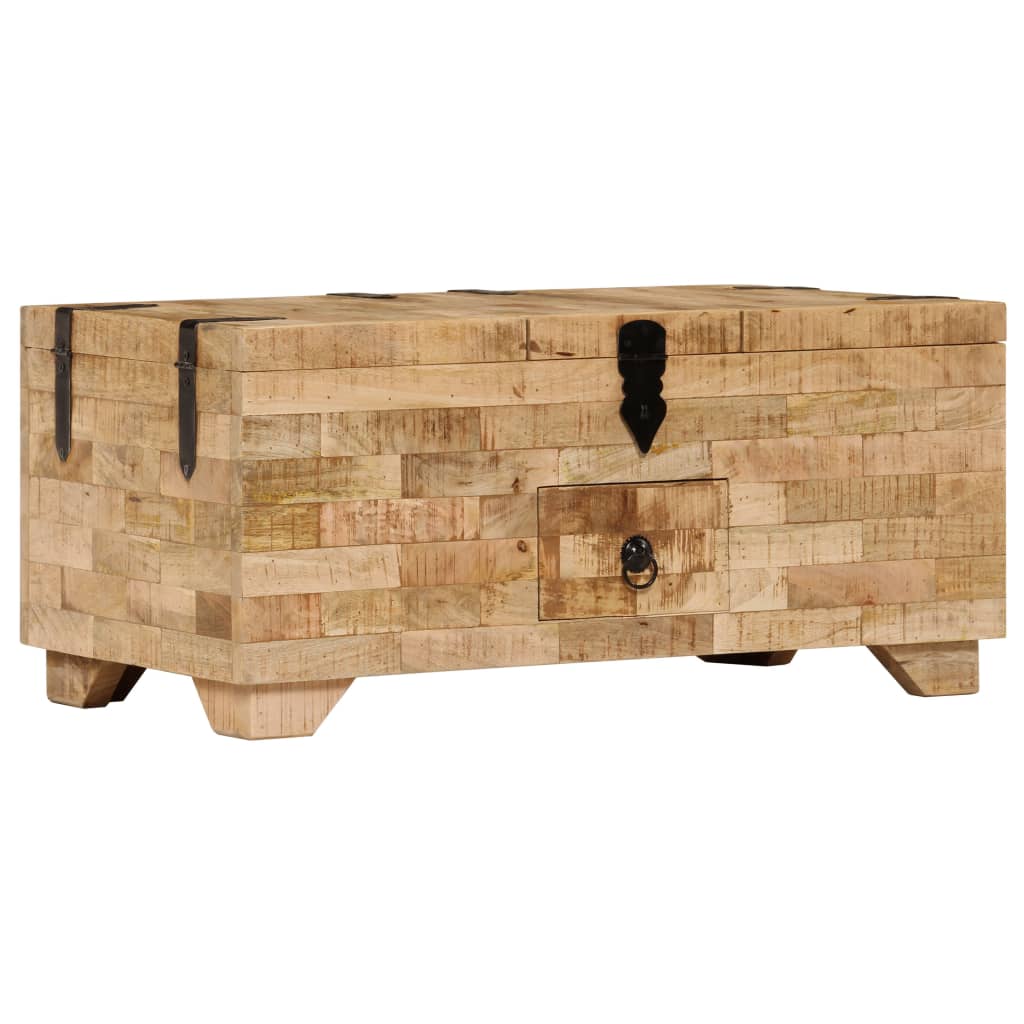 Salongbord Sofabord Tre Heltre Mango 80x40x35 cm