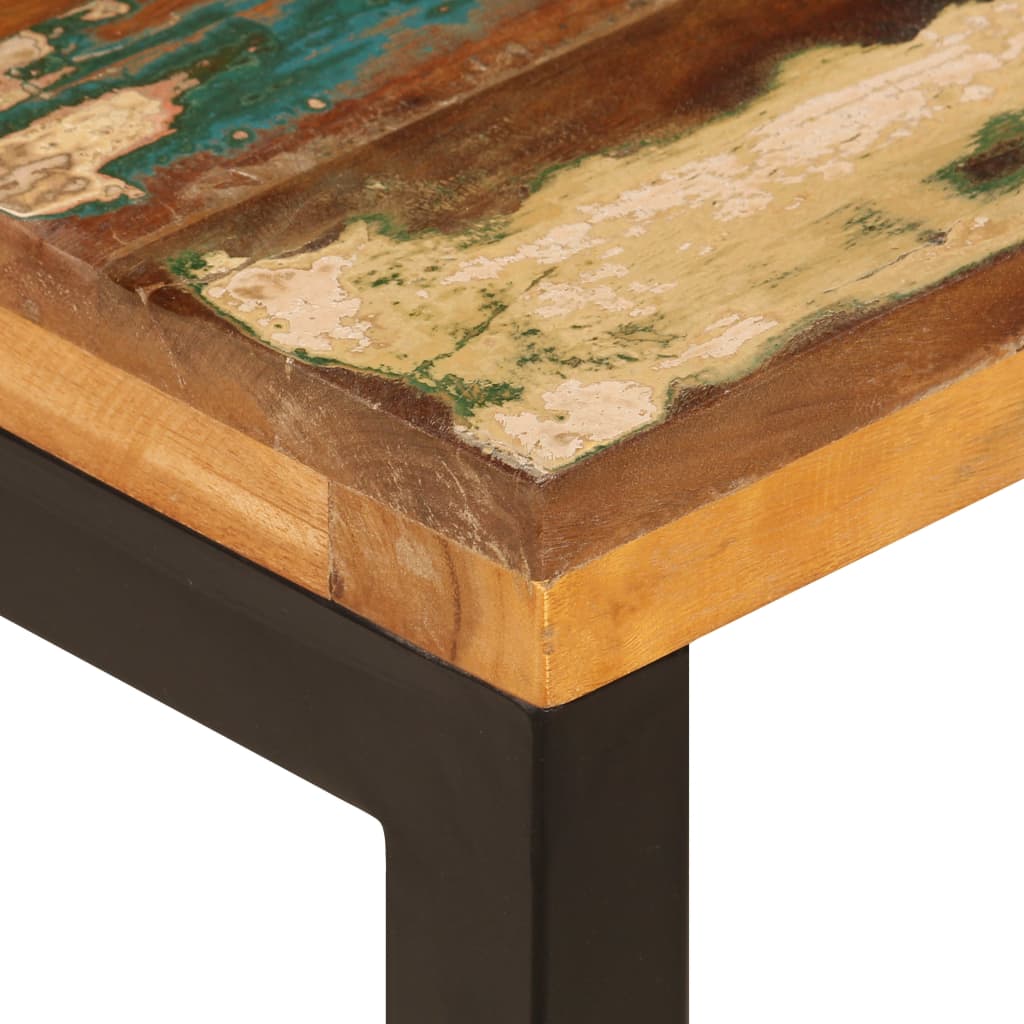 Salongbord Sofabord Tre Gjenvunnet Heltre 100x50x35 cm