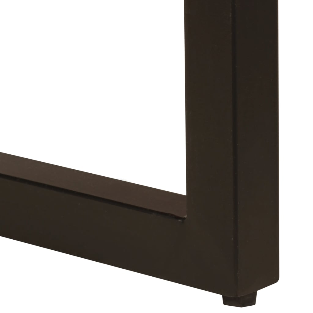 Salongbord Sofabord Tre Gjenvunnet Heltre 100x50x35 cm