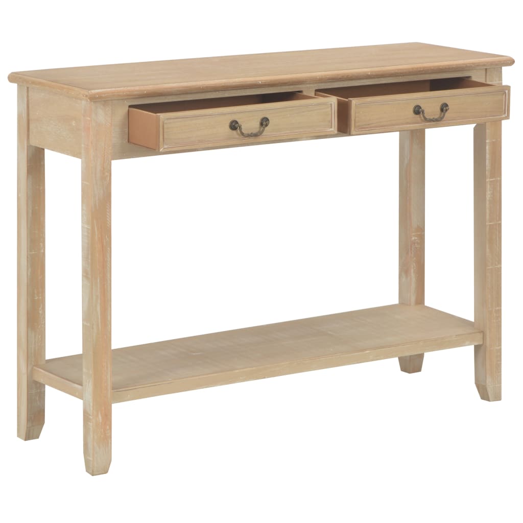 Avlastningsbord Konsollbord Tre 110x35x80 cm tre