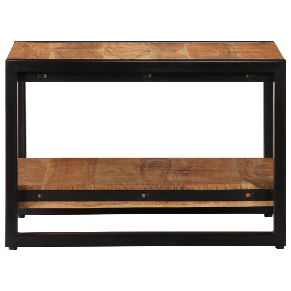 Salongbord Sofabord Tre heltre akasie 60x60x40 cm