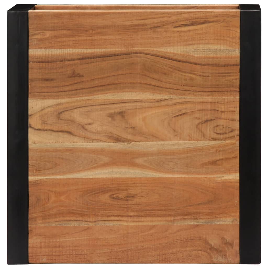 Salongbord Sofabord Tre heltre akasie 60x60x40 cm