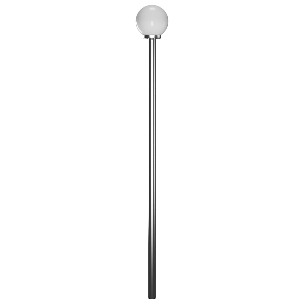 Hagebelysning Lyktstolpe 2 lamper 220 cm