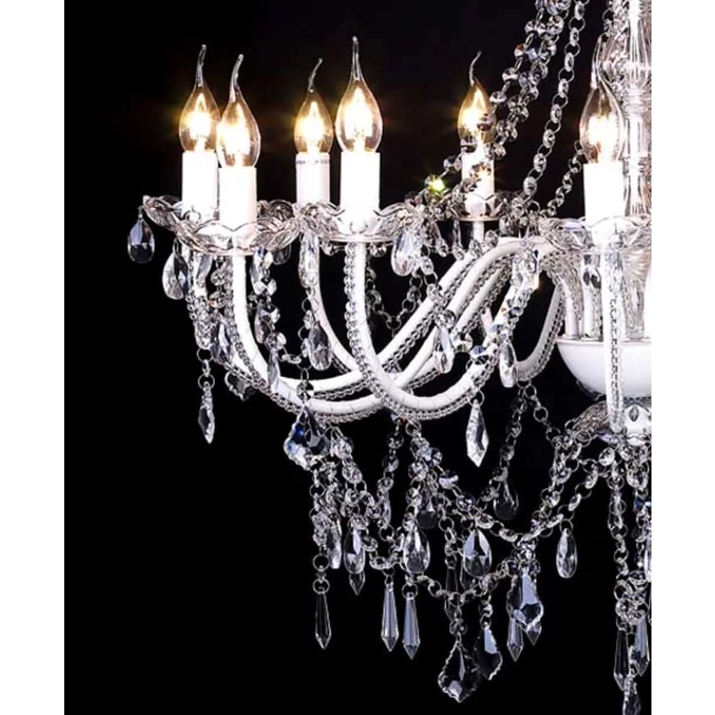 Taklampe Lysekrone med 1600 krystaller