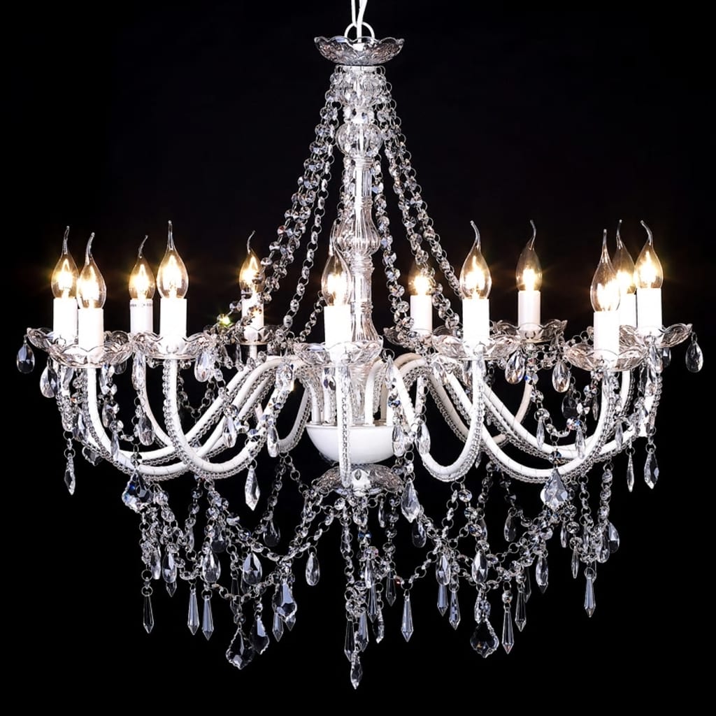 Taklampe Lysekrone med 1600 krystaller