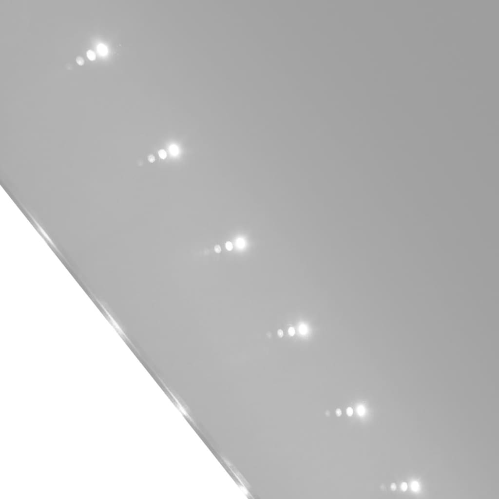 Baderomsspeil speil med LED-lyser (60 x 80 cm)