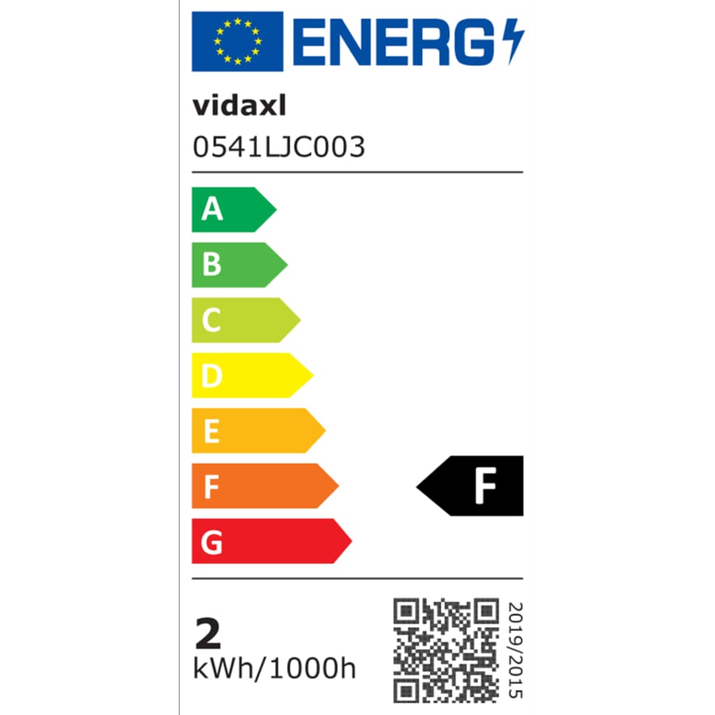 Baderomsspeil speil med LED-lyser (60 x 80 cm)