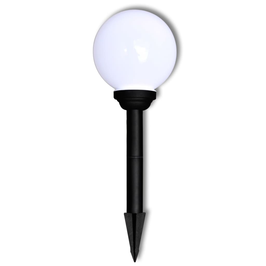Hagebelysning Mark Solcelle LED-lamper for hagesti 3 stk 20 cm med jordplugg