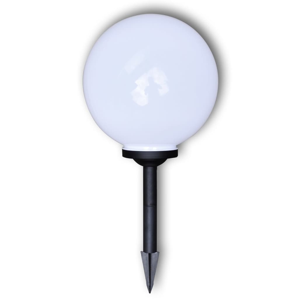 Hagebelysning Mark Solcelle LED-lamper for hagesti 2 stk 30 cm med jordplugg