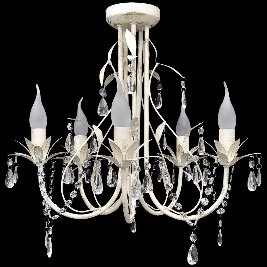 Taklampe Lysekrone elegant 5 lyspærer