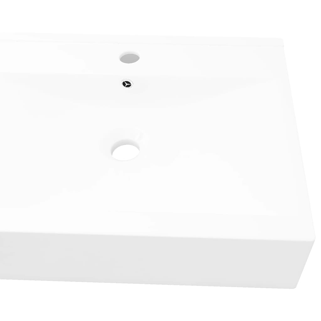 Baderomsvask Luksus keramisk 60x46cm Hvit