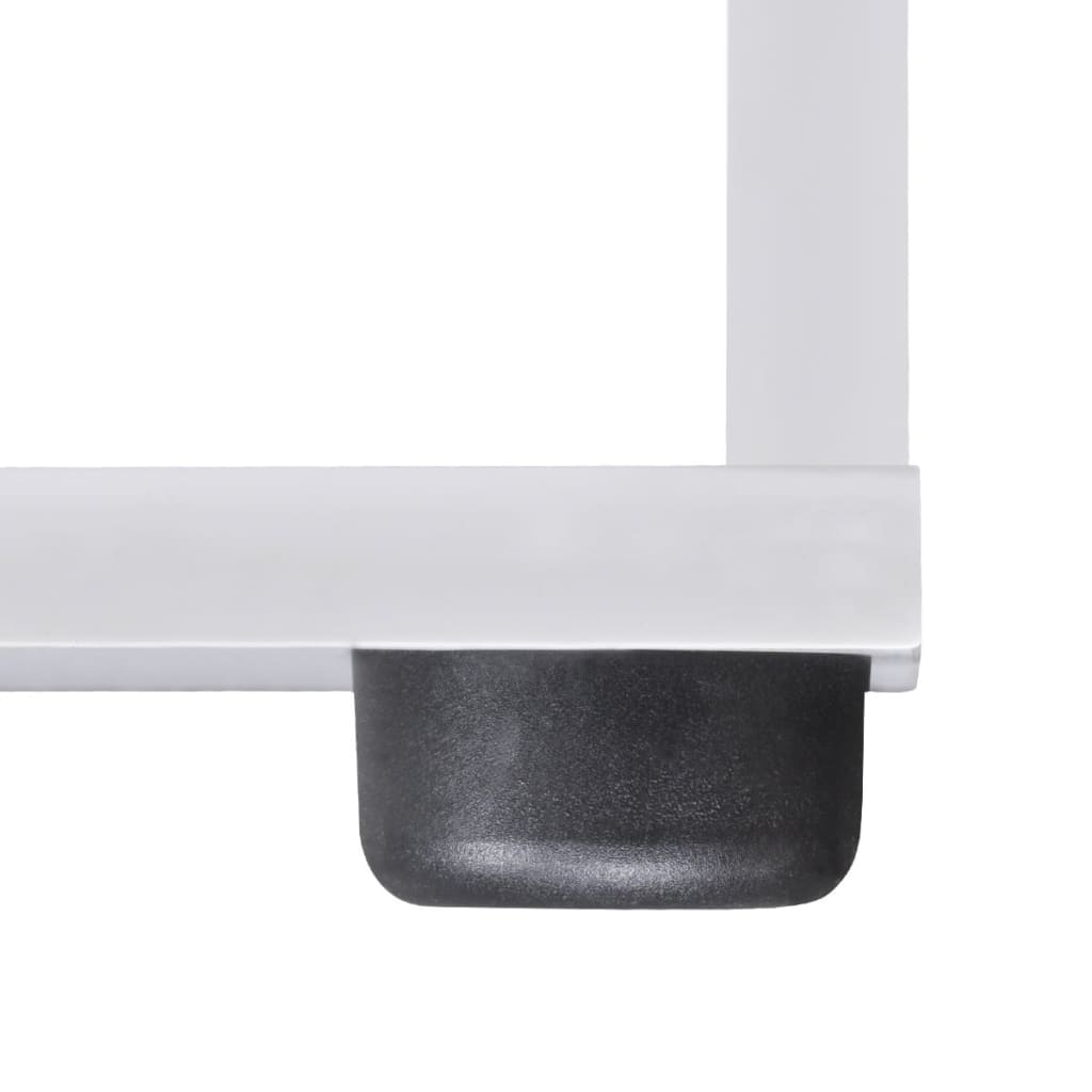 Bokhylle Hvit 142 cm