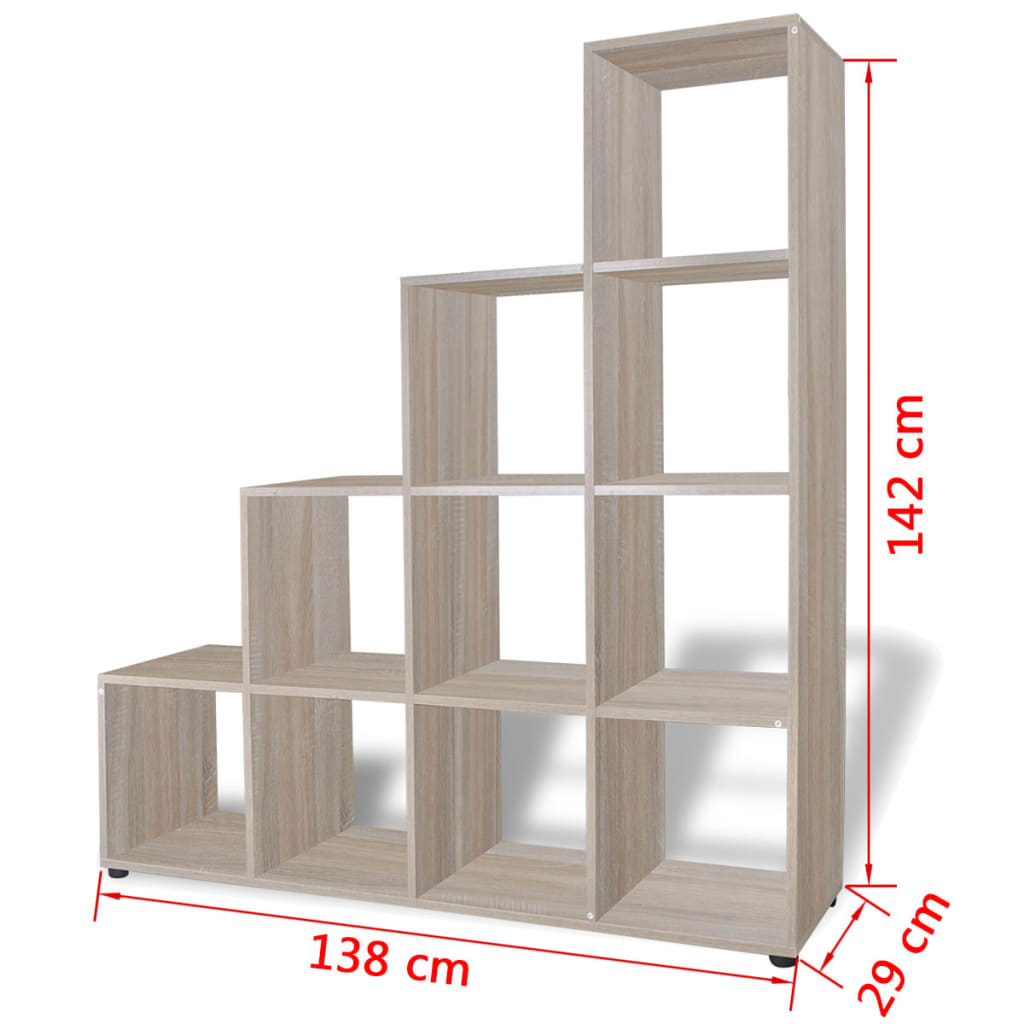 Bokhylle Tre Eik 142 cm