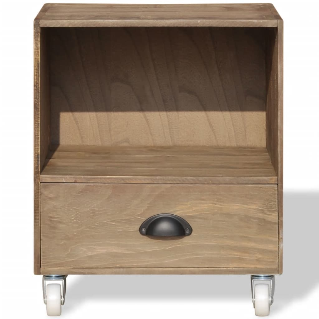 Nattbord Sengbord Brun
