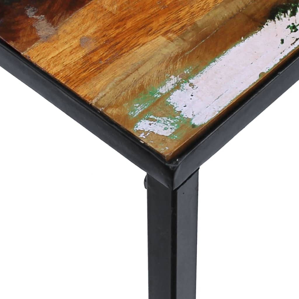 Salongbord Sofabord Tre Gjenvunnet Heltre 100x60x40 cm
