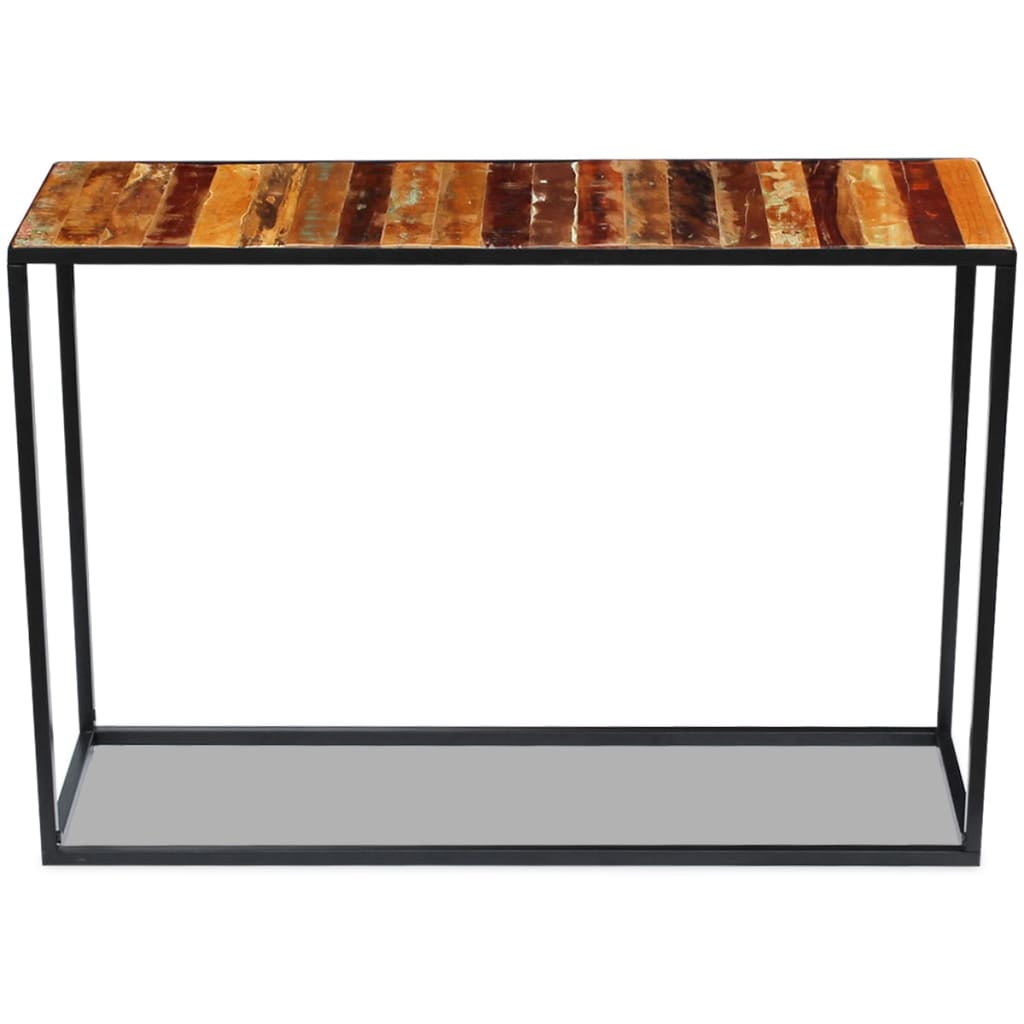Avlastningsbord Konsollbord Tre gjenvunnet heltre 110x35x76 cm