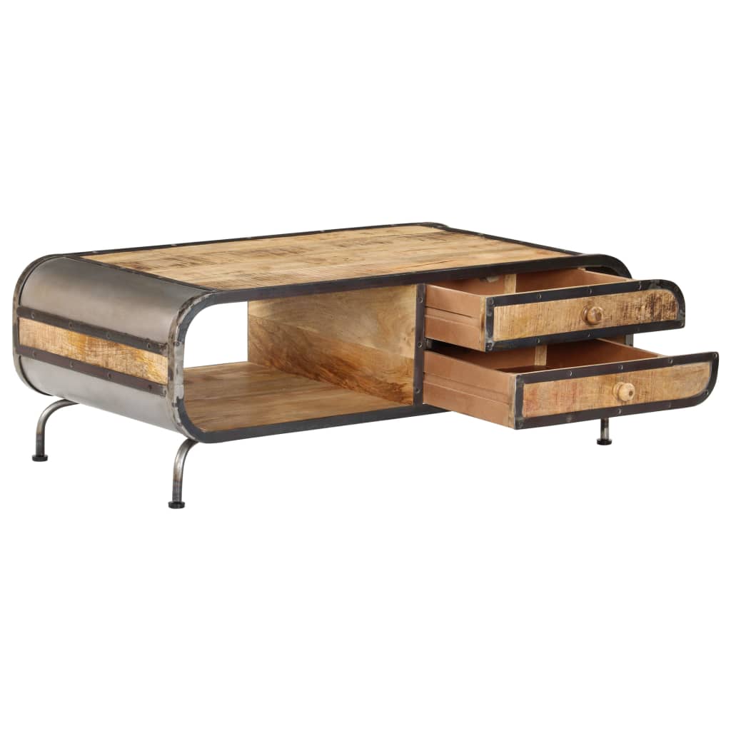 Salongbord Sofabord Tre Heltre Mango 100x50x35 cm