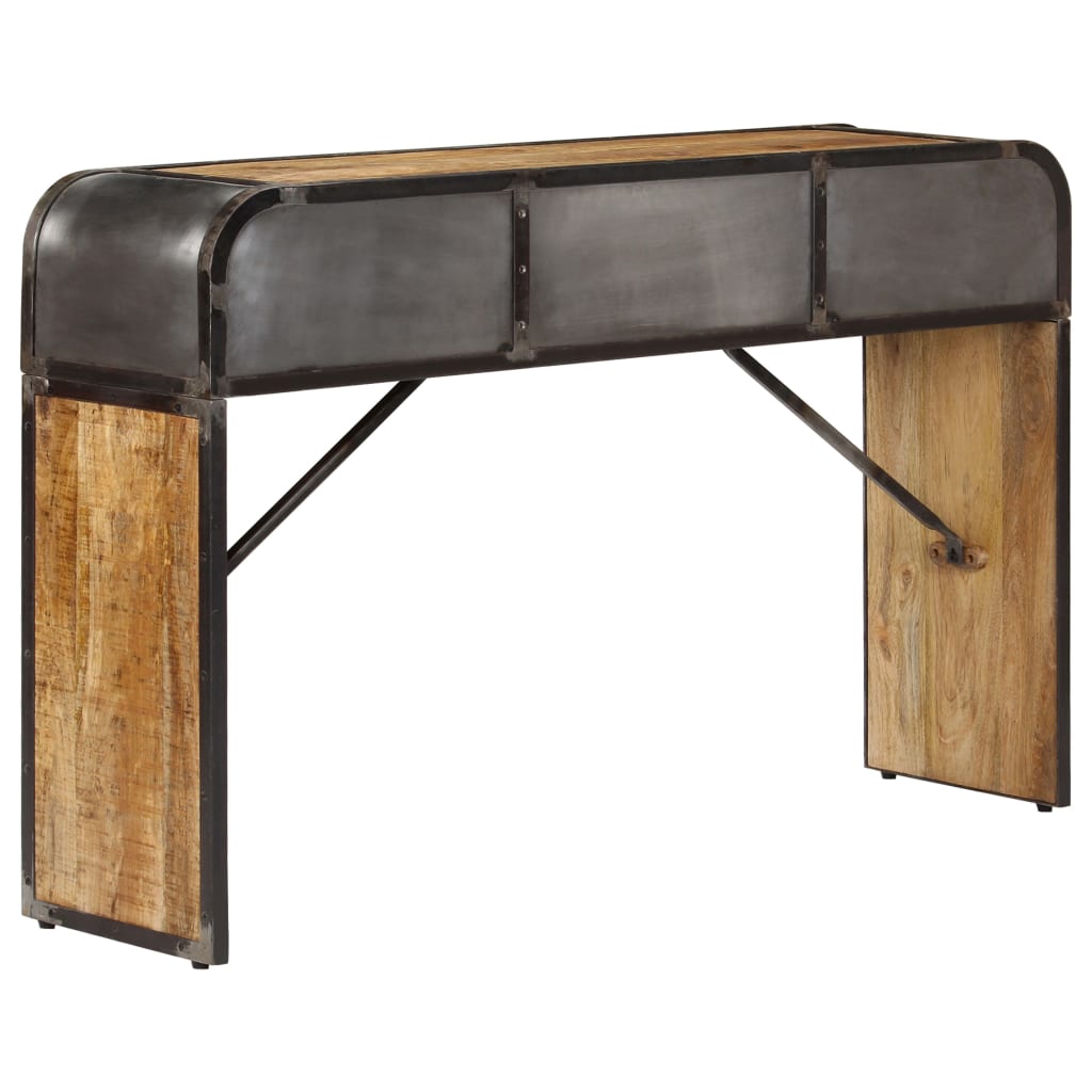 Avlastningsbord Konsollbord Tre 120x30x75 cm heltre mango